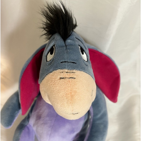 Disney Winnie-the-Pooh 3 Character- Pooh Eeyore Piglet- Plush Stuff Toy Lot - Picture 5 of 11